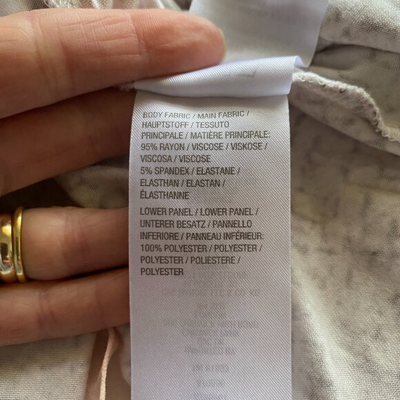 LOGO by Lori Goldstein pink purple long sleeve open stretchy cardigan women's M - Picture 8 of 9